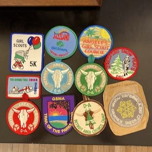 Vintage Girl Scout Patches 1960’s through 2K